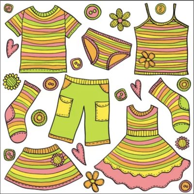 Cherche vêtements enfants